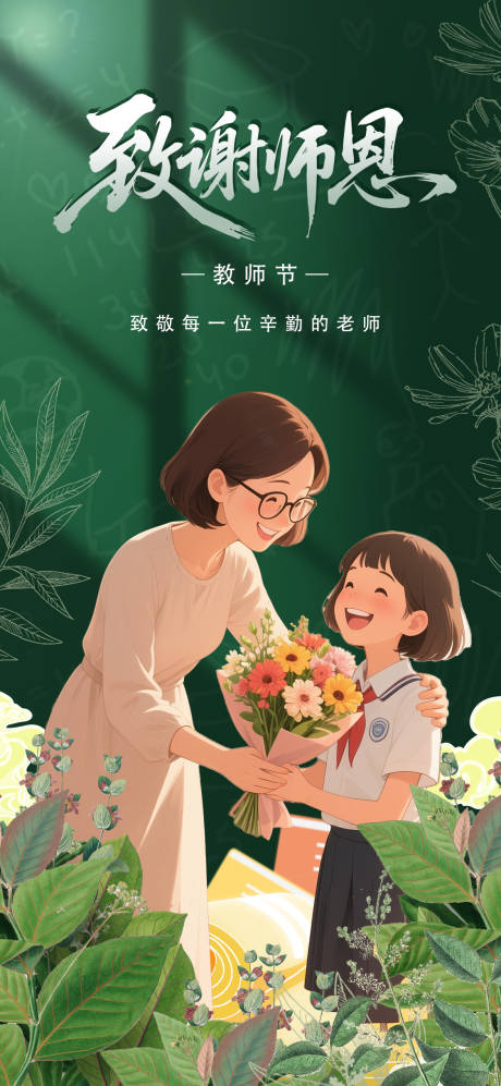 源文件下载【享设计】搜索编号：84110032850393190【教师节海波】