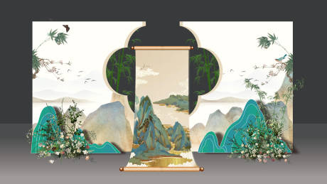 源文件下载【享设计】搜索编号：42030033207347046【中式美陈】