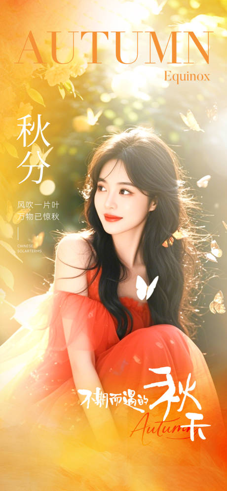 源文件下载【享设计】搜索编号：50070033190065026【秋分海报】