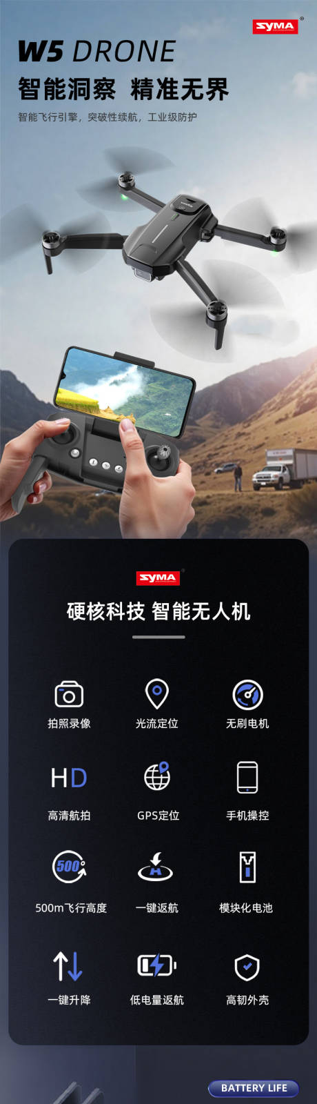 源文件下載【享設(shè)計(jì)】搜索編號(hào)：78800033188585764【遙控?zé)o人機(jī)詳情頁】