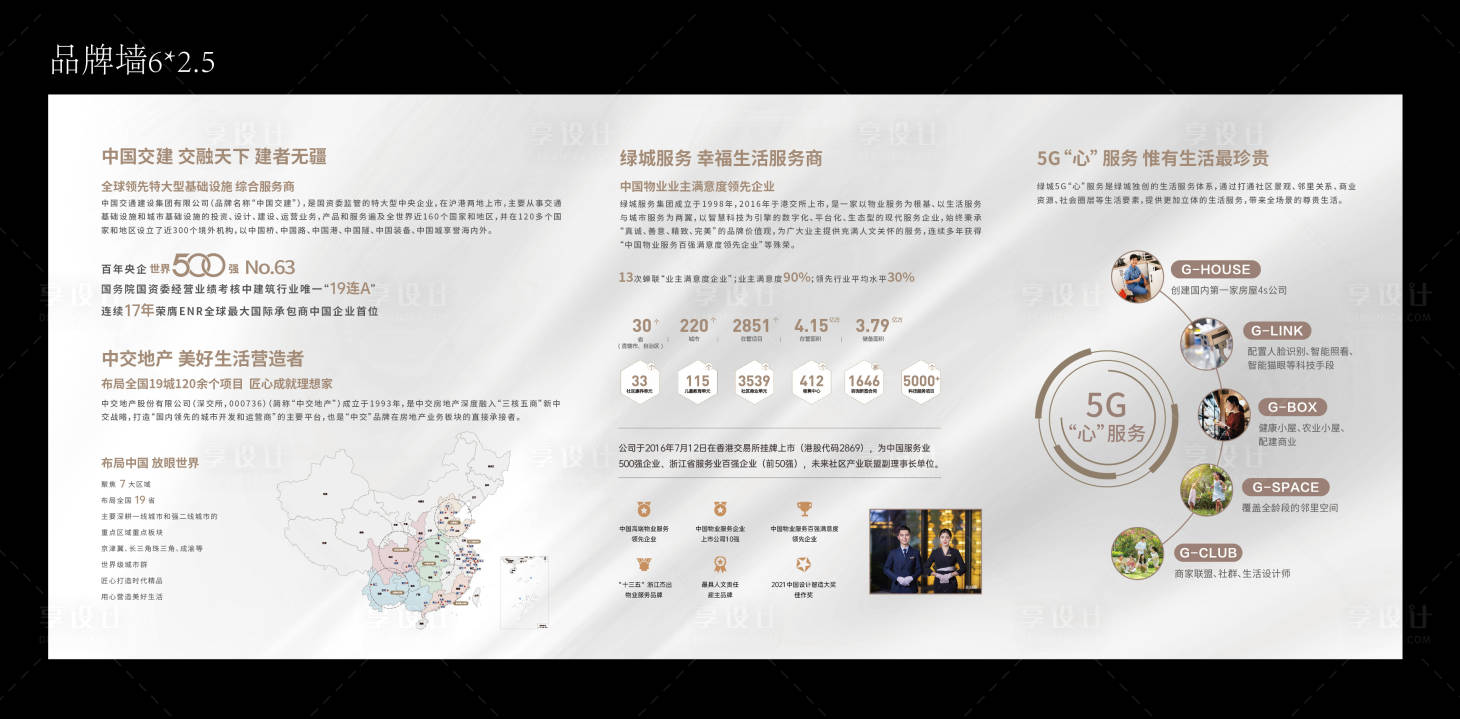 源文件下载【享设计】搜索编号：86080033109067878【地产品牌墙展厅】