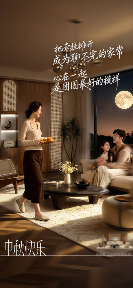 源文件下载【享设计】搜索编号：66520033344847855【中秋海报】