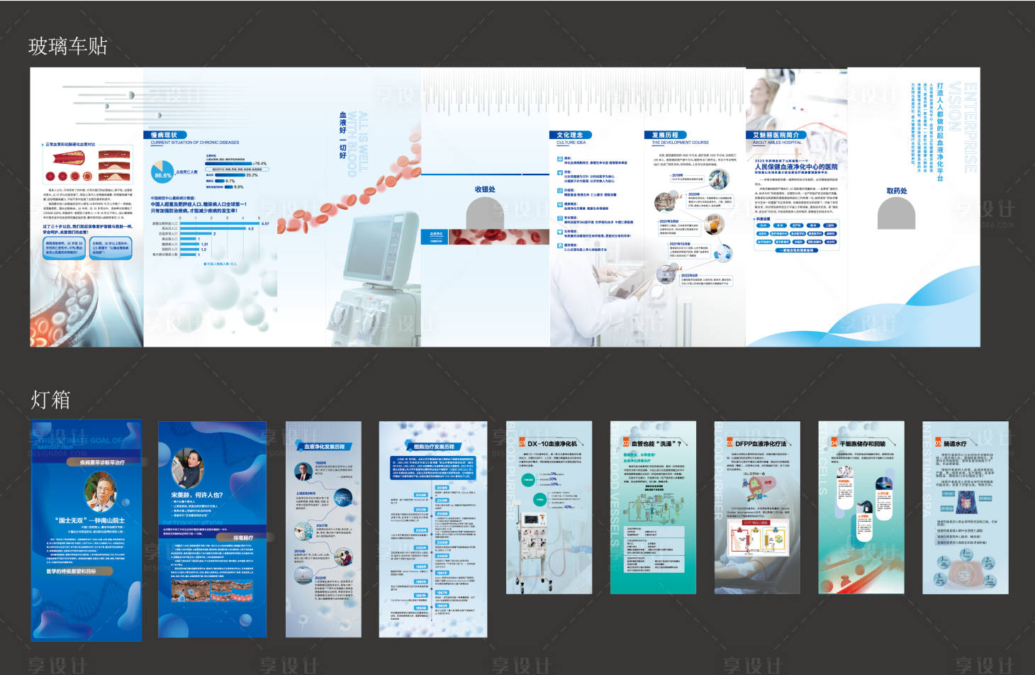 源文件下载【享设计】搜索编号：57530033355079570【健康管理中心文化展板】