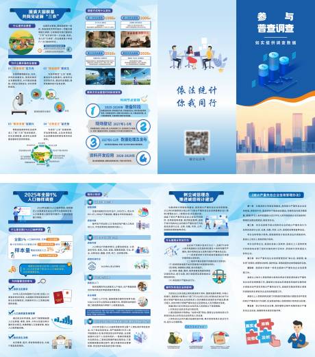 源文件下载【享设计】搜索编号：85900033119906551【统计四折页】