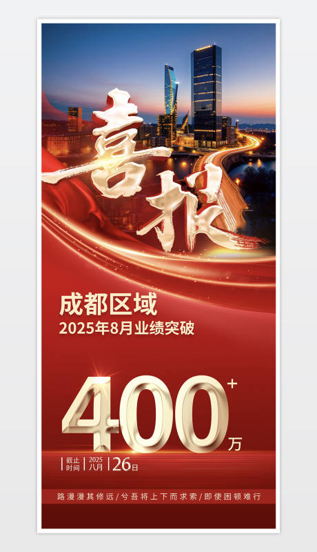 源文件下载【享设计】搜索编号：19750033287285547【喜报海报】