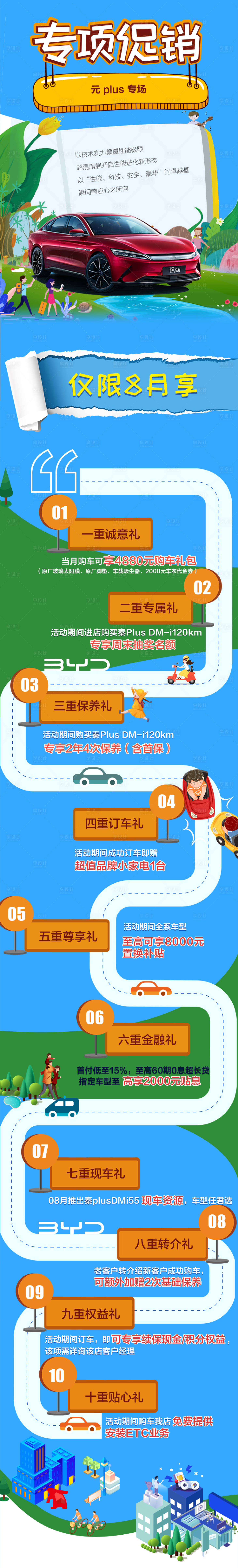 源文件下载【享设计】搜索编号：25840033341669837【汽车专项促销海报长图】