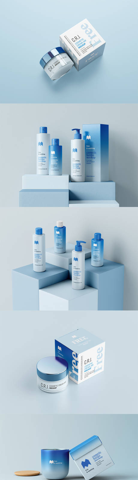 源文件下载【享设计】搜索编号：84160033327056769【高端包装化妆品品牌样机】