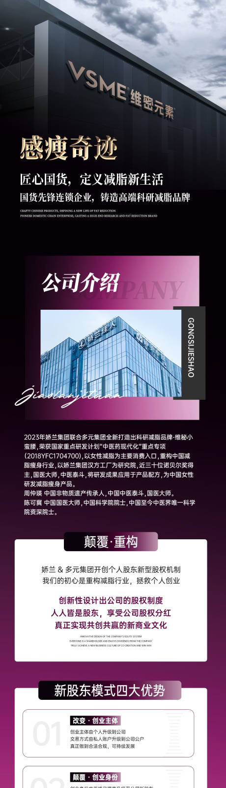 源文件下载【享设计】搜索编号：18550032837132782【品牌招商宣传介绍长图海报】
