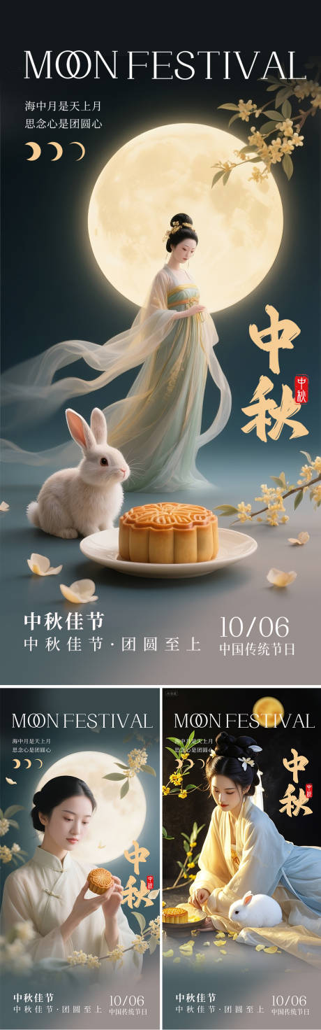 源文件下載【享設(shè)計】搜索編號：37720032966529248【中秋節(jié)系列海報】