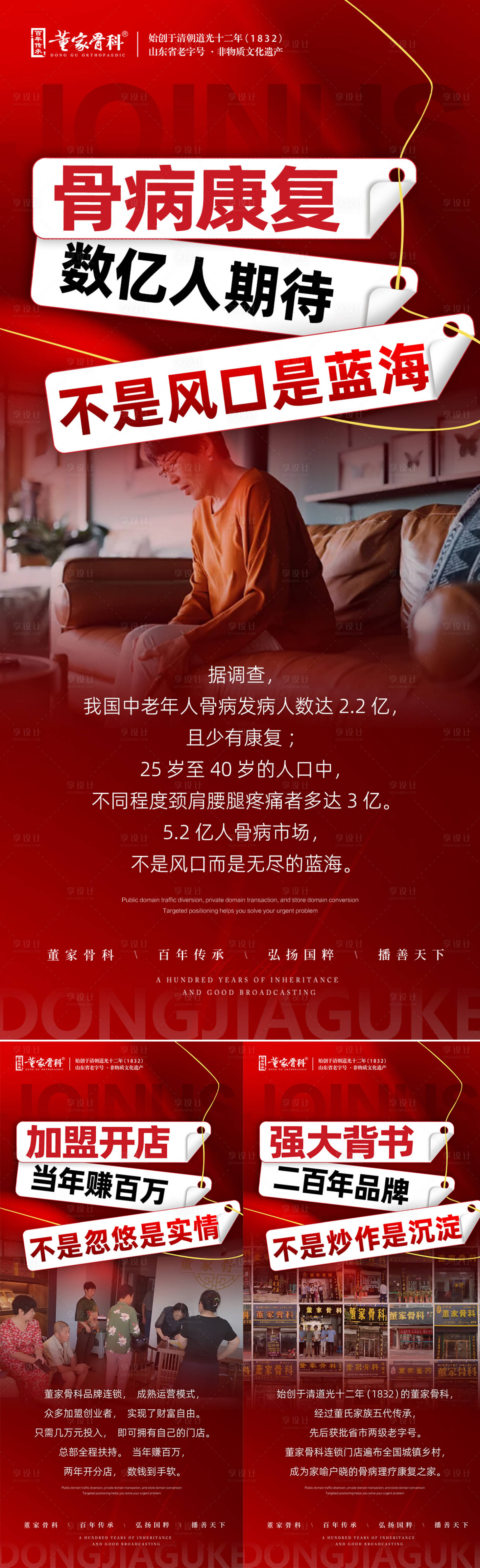 源文件下载【享设计】搜索编号：80470033212798008【大健康门店招商宣传】