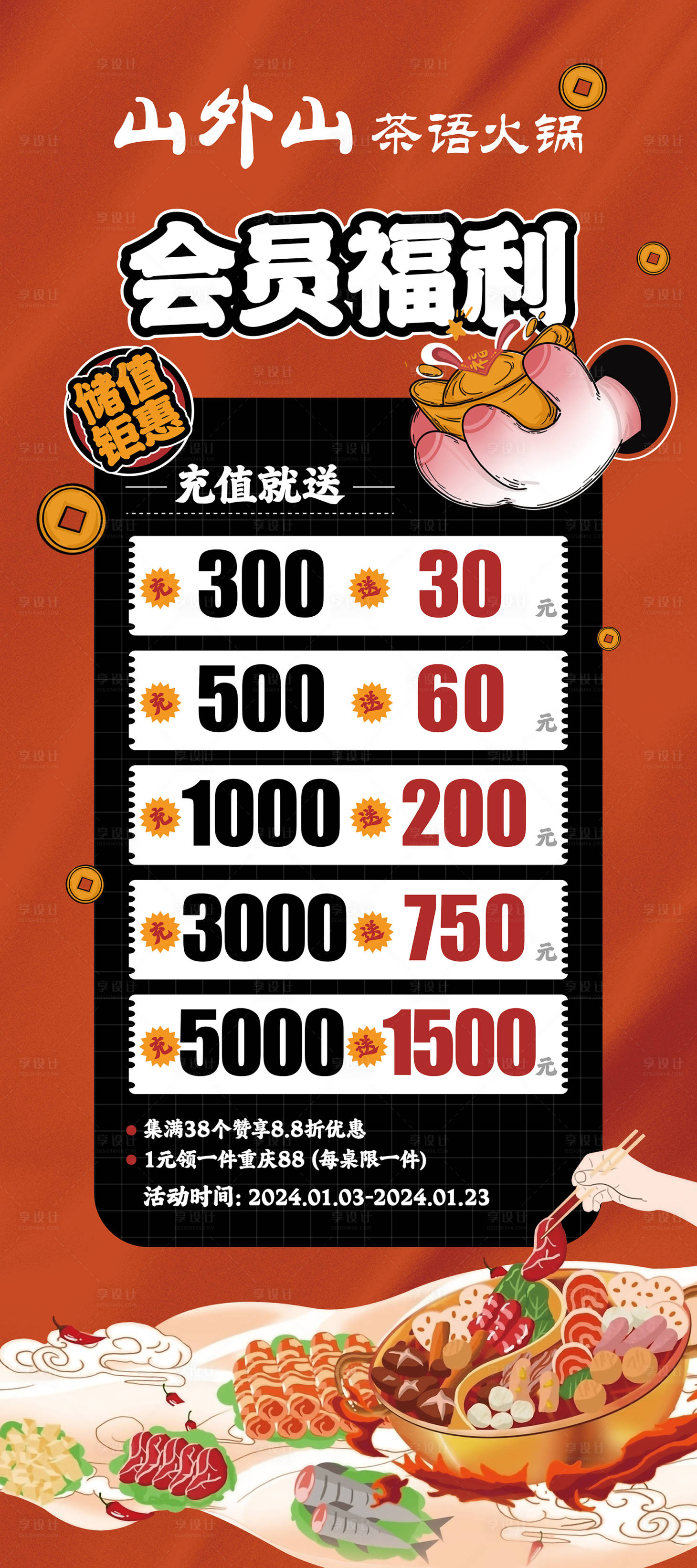 源文件下载【享设计】搜索编号：78070033243868710【火锅展架】