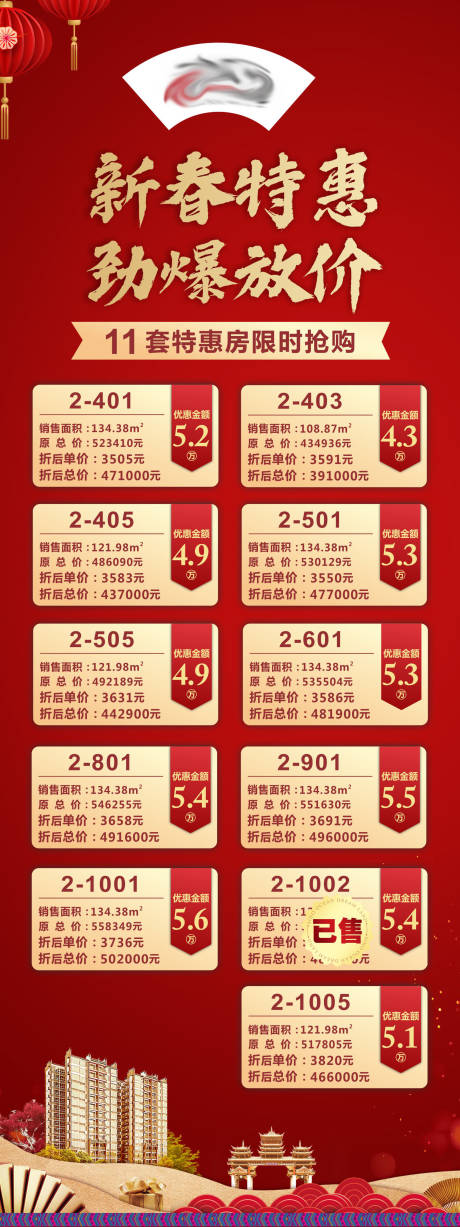 源文件下載【享設計】搜索編號：80520033067824948【新春特惠房X展架】