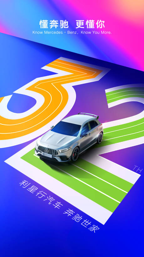 源文件下載【享設計】搜索編號：13340032954397784【汽車周年海報】
