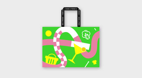 源文件下载【享设计】搜索编号：45050023560312337【创意潮流手提袋】