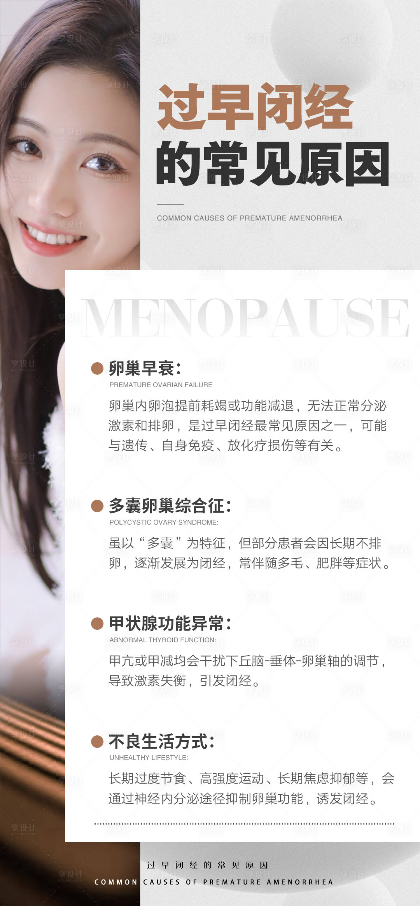 源文件下载【享设计】搜索编号：68330032933641562【女性健康科普宣传产品海报 】