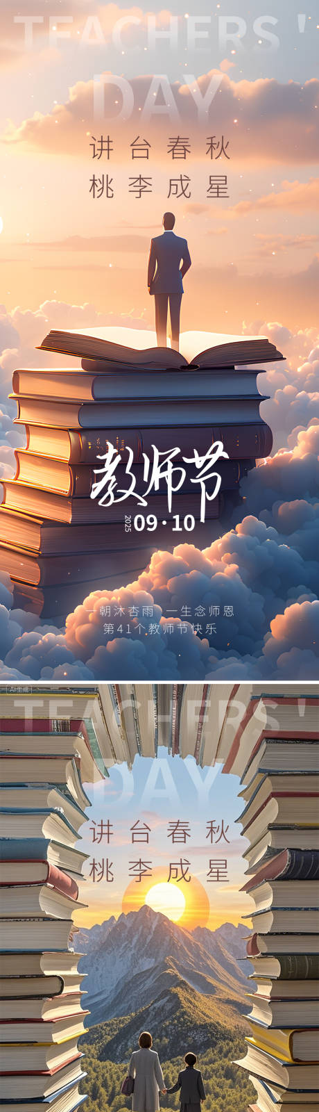 源文件下載【享設計】搜索編號：18690032852364145【教師節系列海報】