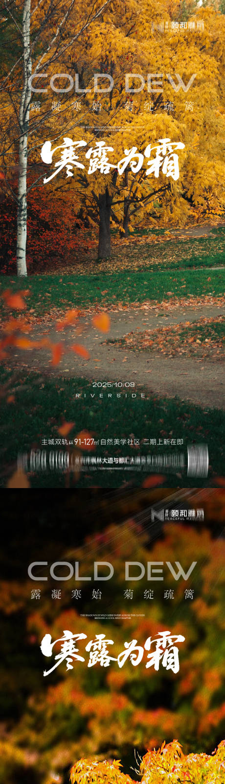 源文件下载【享设计】搜索编号：74370033312171094【寒露海报】
