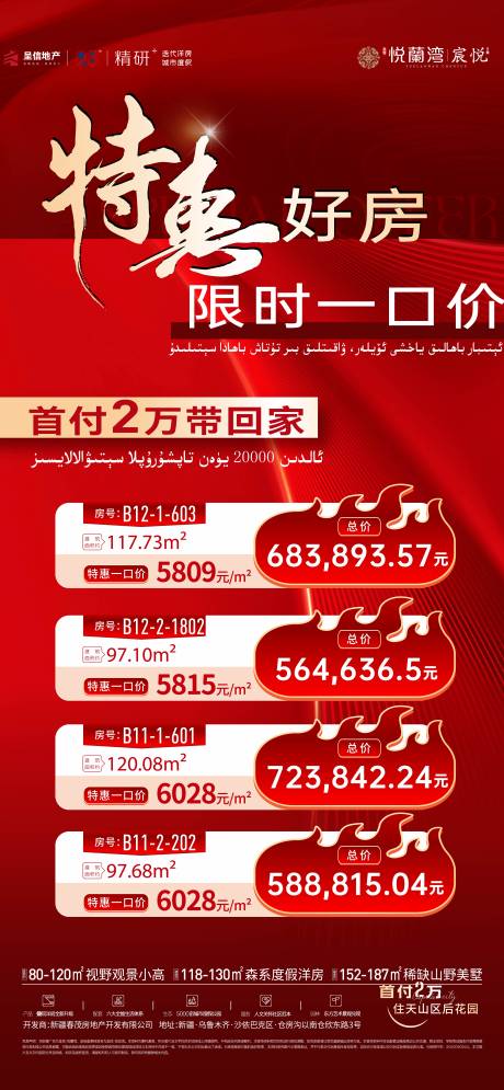 源文件下载【享设计】搜索编号：97580032968049668【特价房秒杀房源海报】