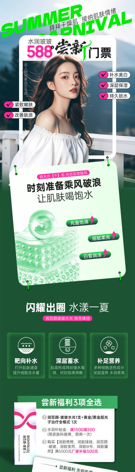 源文件下載【享設計】搜索編號：10200033014783940【醫美588門票活動海報】