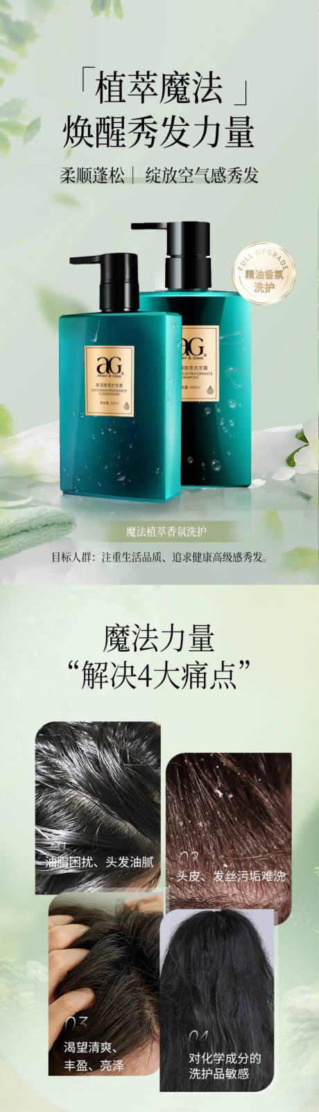 源文件下載【享設計】搜索編號：13650033072459729【精油香氛洗發水】