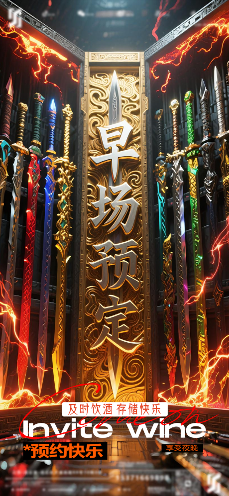 源文件下载【享设计】搜索编号：27920032943255315【日常预定邀约海报】