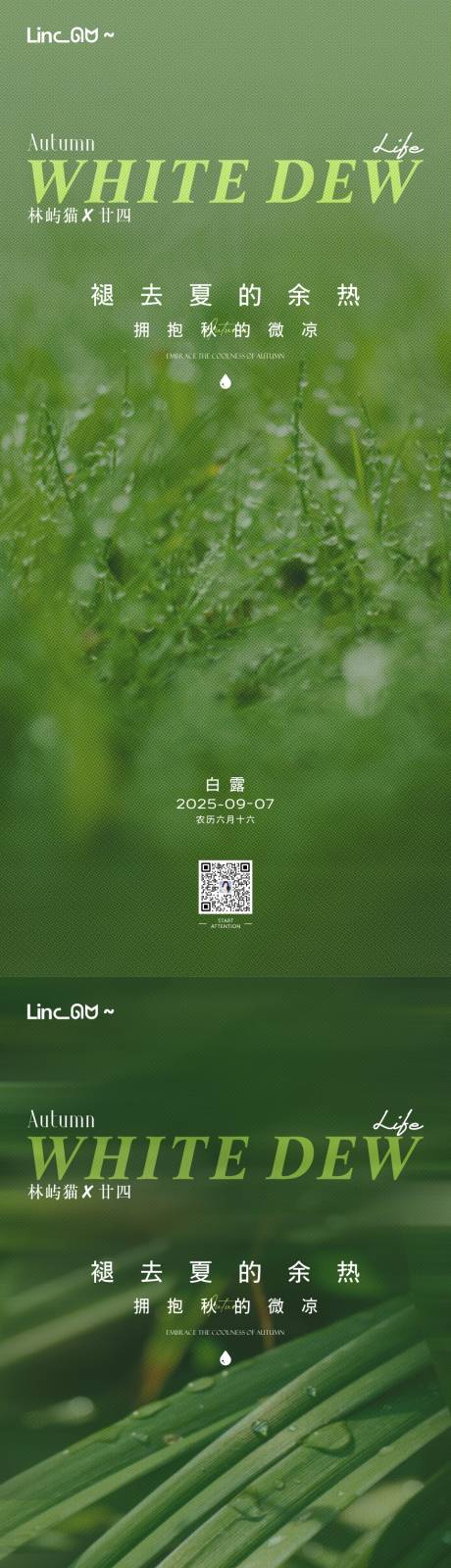 源文件下載【享設計】搜索編號：39840032925758090【白露海報】