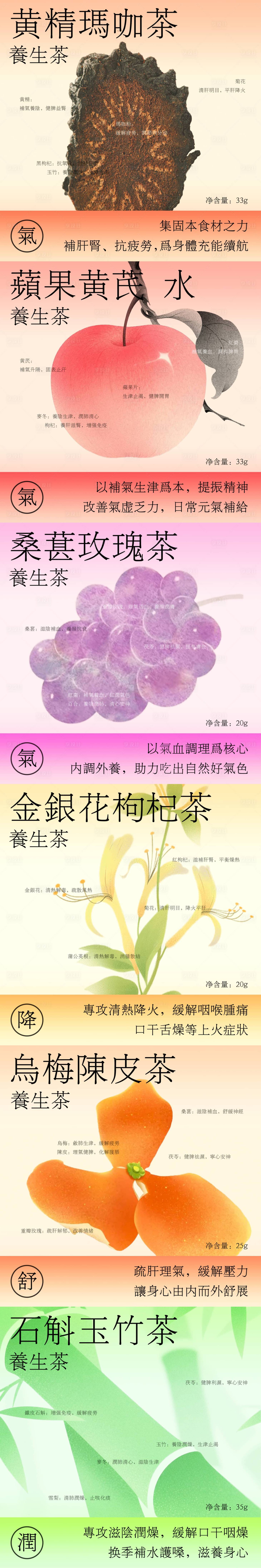 源文件下载【享设计】搜索编号：15690033270085364【养生茶包产品包装设计】