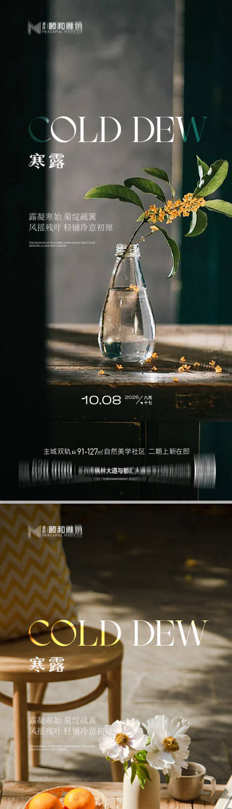 源文件下载【享设计】搜索编号：11070033281778246【寒露节日节气海报】