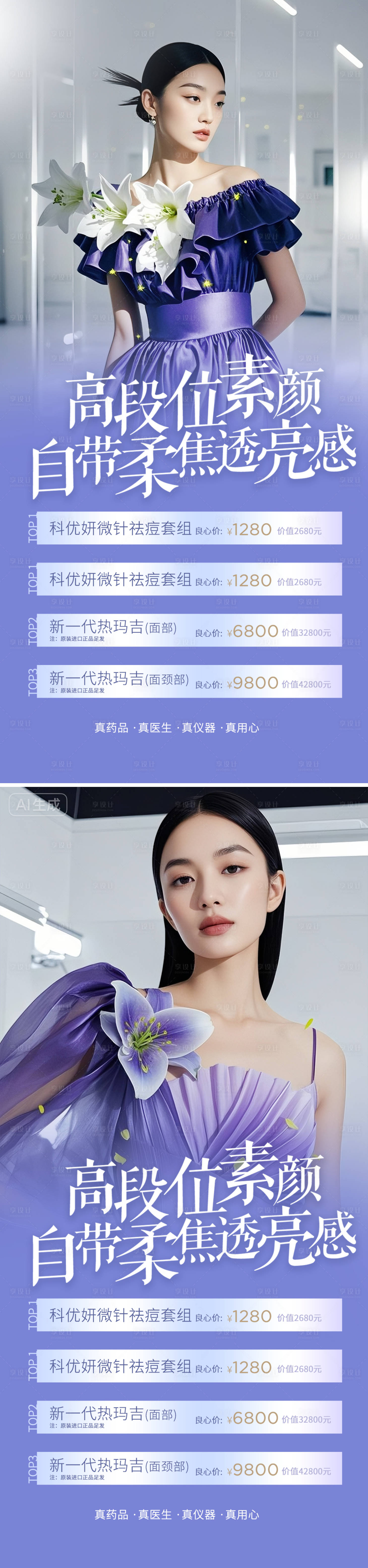 源文件下载【享设计】搜索编号：49070033263574715【医美活动海报】