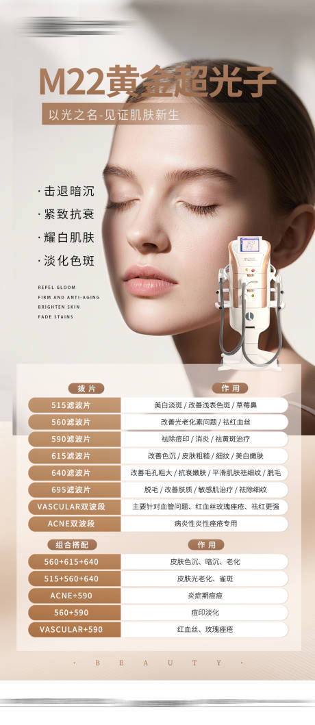 源文件下載【享設(shè)計】搜索編號：60290033334161839【醫(yī)美儀器海報 】