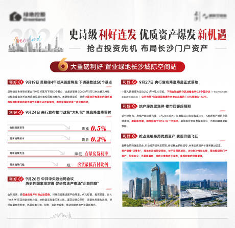 源文件下载【享设计】搜索编号：69590032908765918【地产政策利好广告展板】
