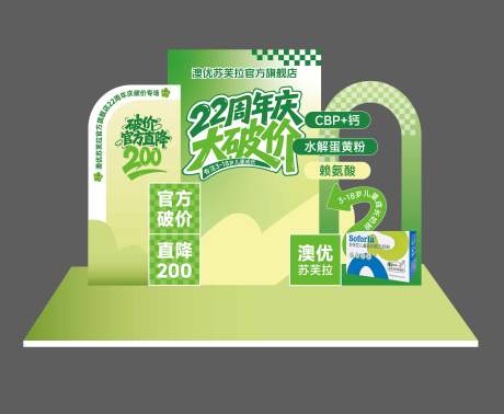 源文件下載【享設計】搜索編號：26880032971199596【22周年慶活動物料美陳】