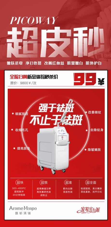 源文件下载【享设计】搜索编号：79520033069067473【超皮秒海报】