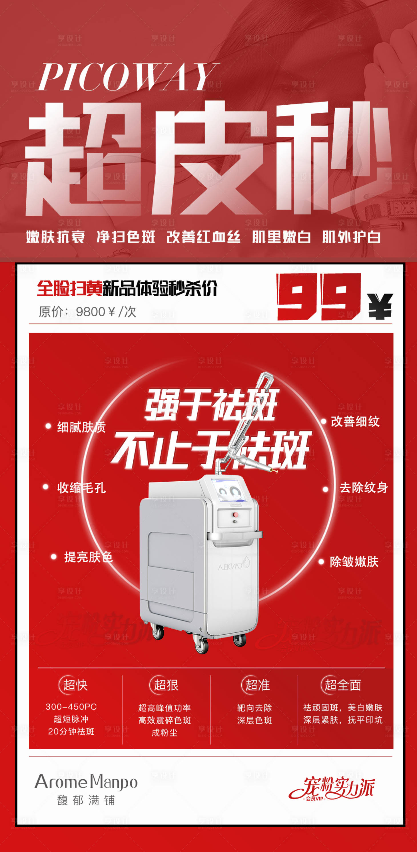 源文件下载【享设计】搜索编号：79520033069067473【超皮秒海报】