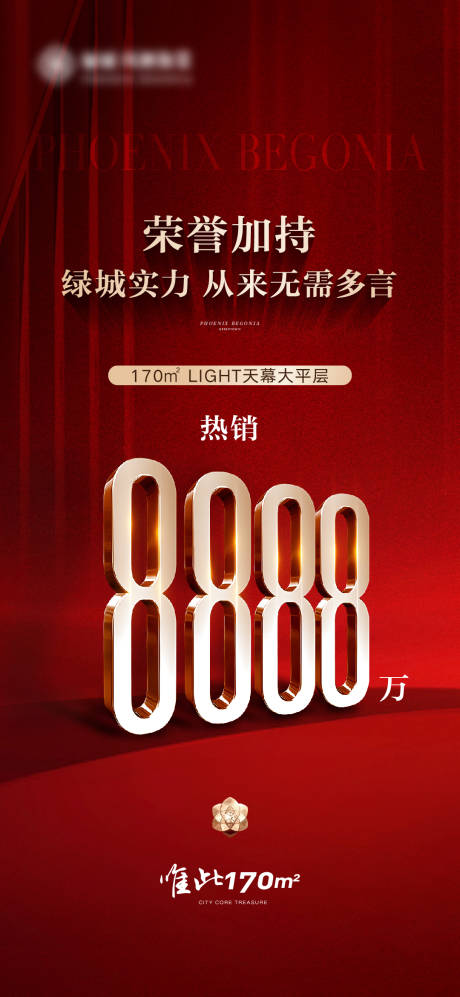 源文件下载【享设计】搜索编号：85630033175921831【地产热销数据红稿海报】