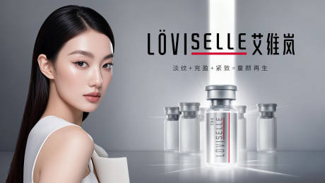 源文件下載【享設(shè)計】搜索編號：66540033131552983【醫(yī)美艾維嵐產(chǎn)品海報】