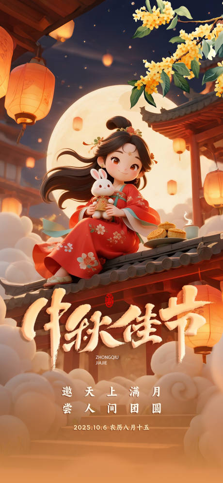 源文件下載【享設計】搜索編號：32570032963862784【中秋佳節海報】