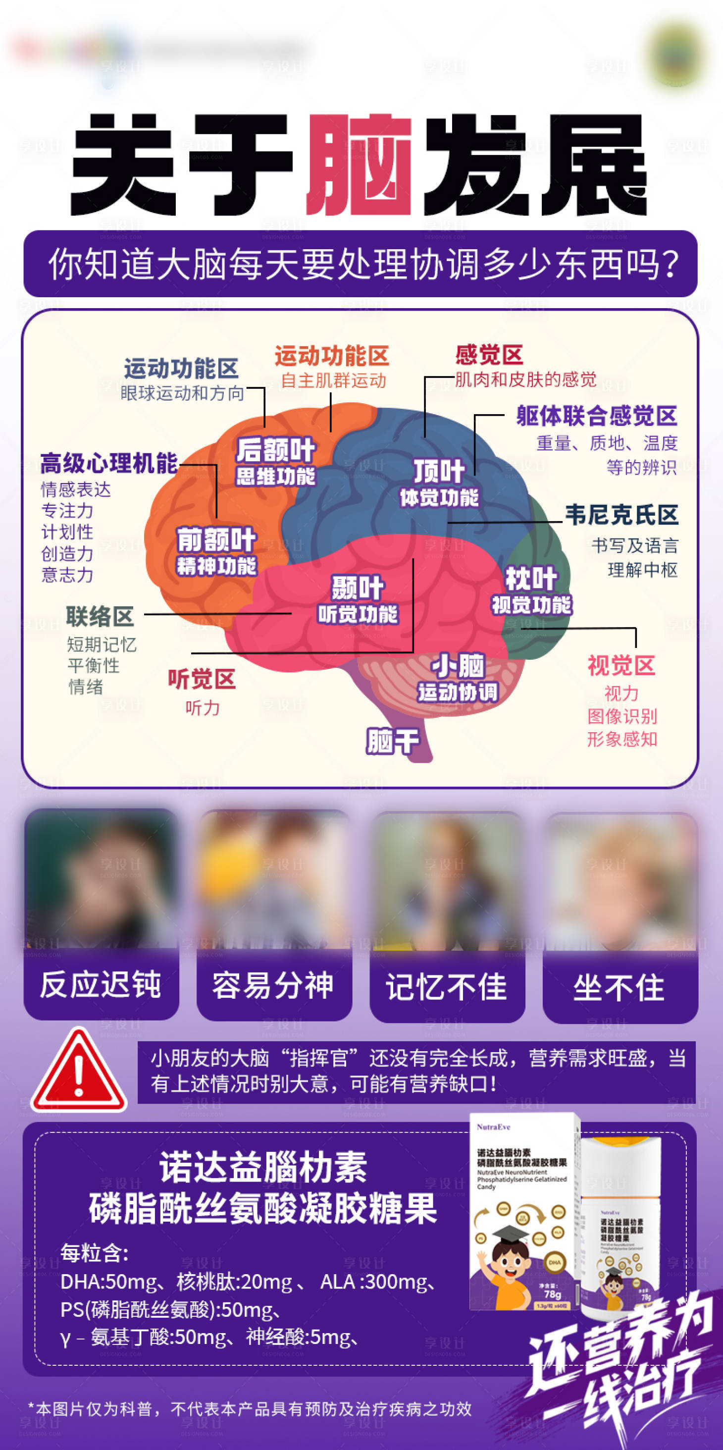 源文件下載【享設計】搜索編號：85230033152281559【腦營養(yǎng)品功效宣傳海報】