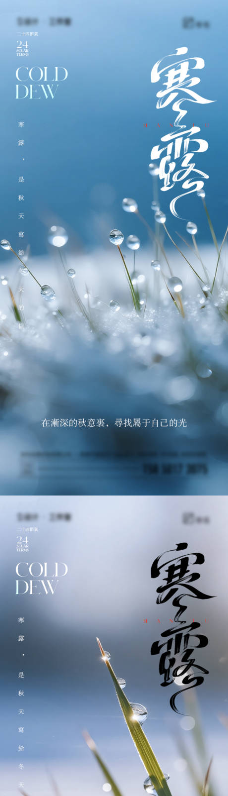 源文件下載【享設計】搜索編號：43810033257761321【寒露節氣海報】