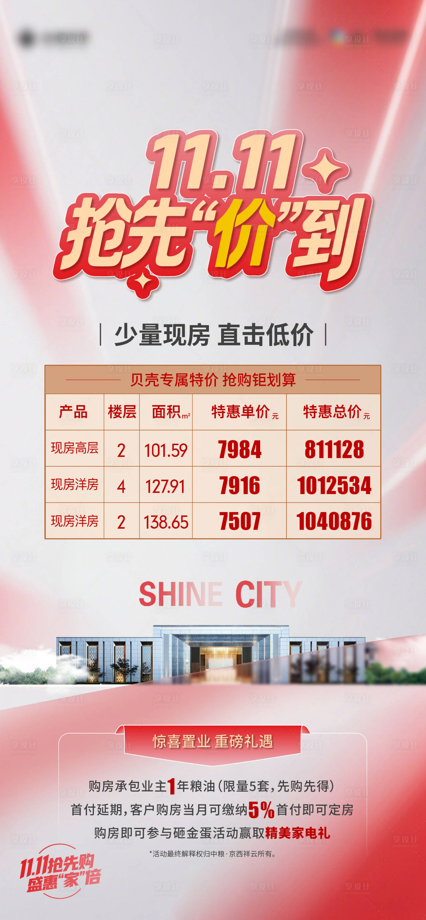 源文件下载【享设计】搜索编号：24370033800508738【特价房】