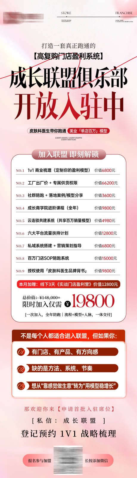 源文件下载【享设计】搜索编号：16710033791422756【医美招商加盟政策长图】