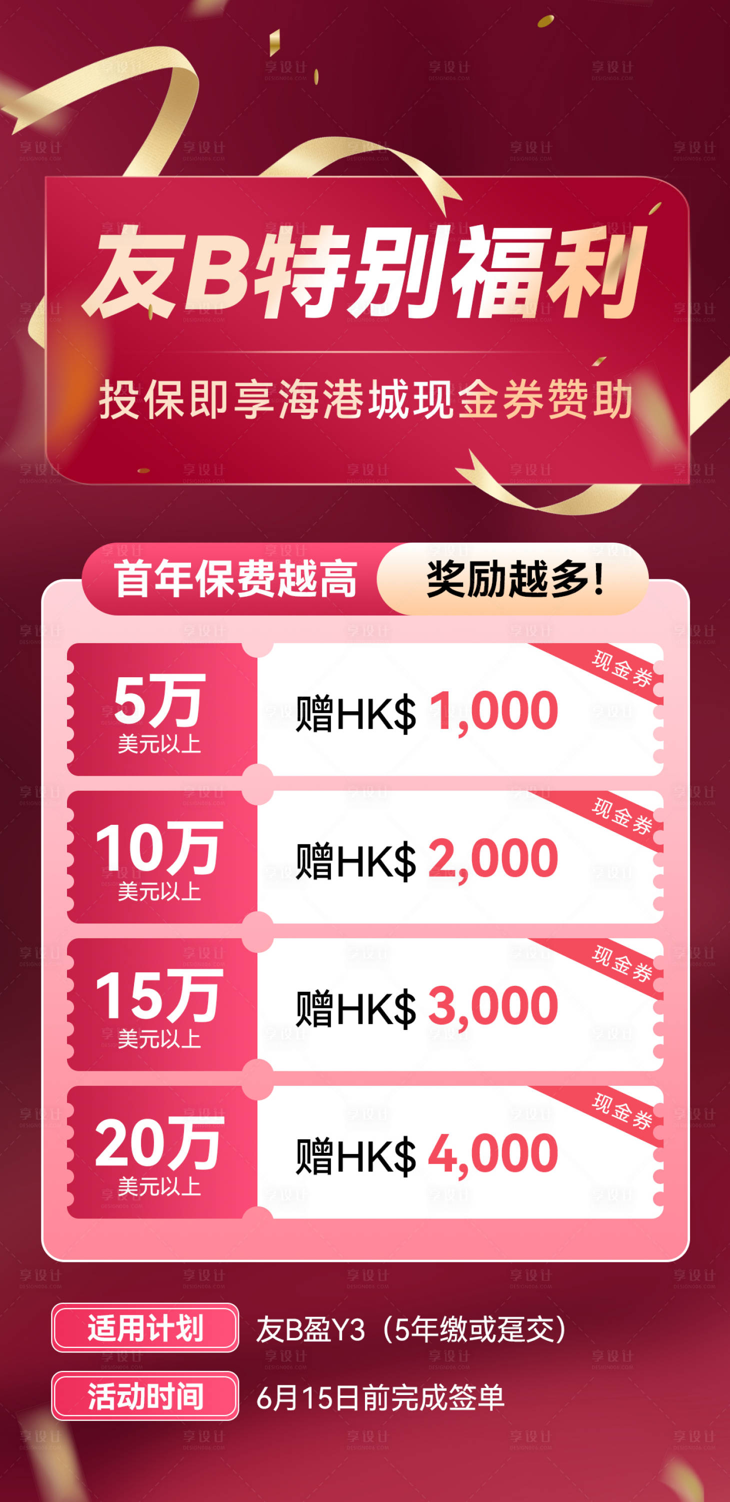 源文件下载【享设计】搜索编号：61230033488095257【大促活动优惠券海报】