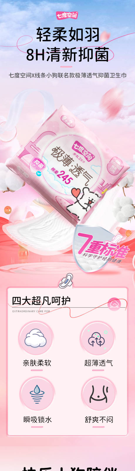 源文件下载【享设计】搜索编号：32790033748763634【卫生巾详情页】