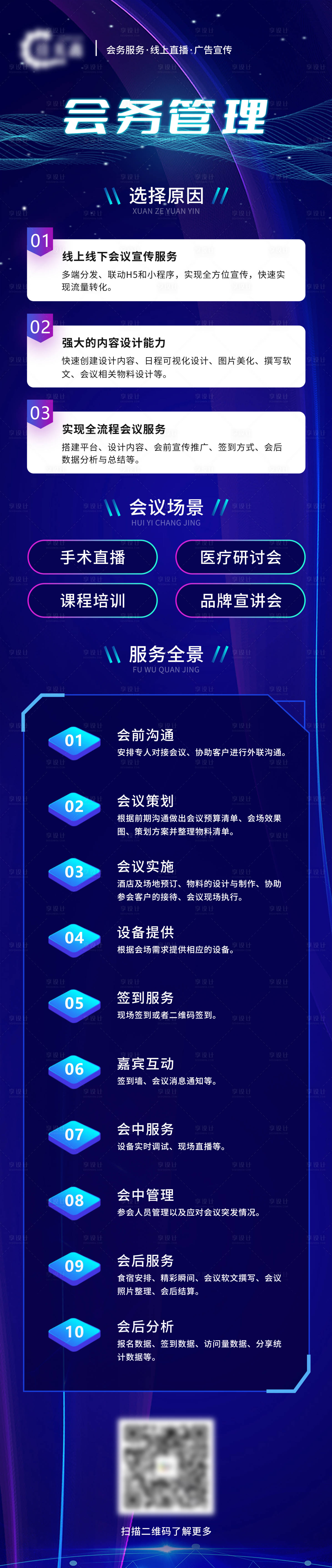 源文件下载【享设计】搜索编号：43390033755078498【企业会议宣传长图海报】