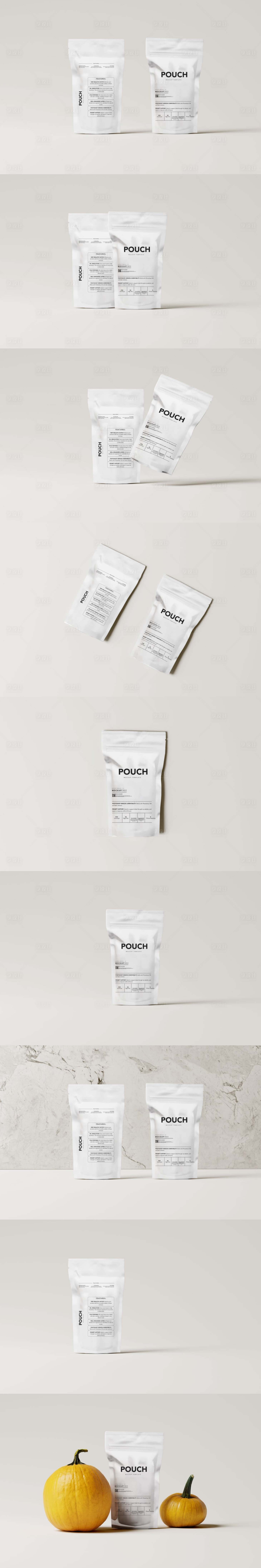 源文件下载【享设计】搜索编号：96690033409903074【白色补充装袋子展示样机】