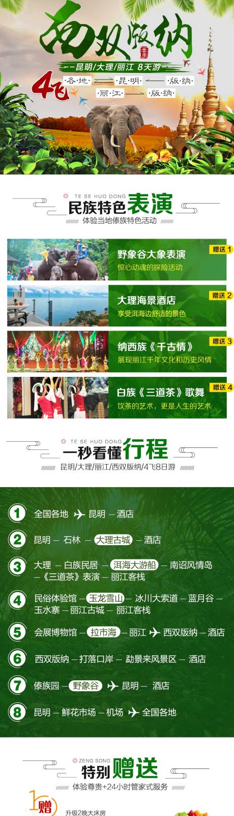 源文件下载【享设计】搜索编号：85670033477379281【云南西双版纳旅游详情页】