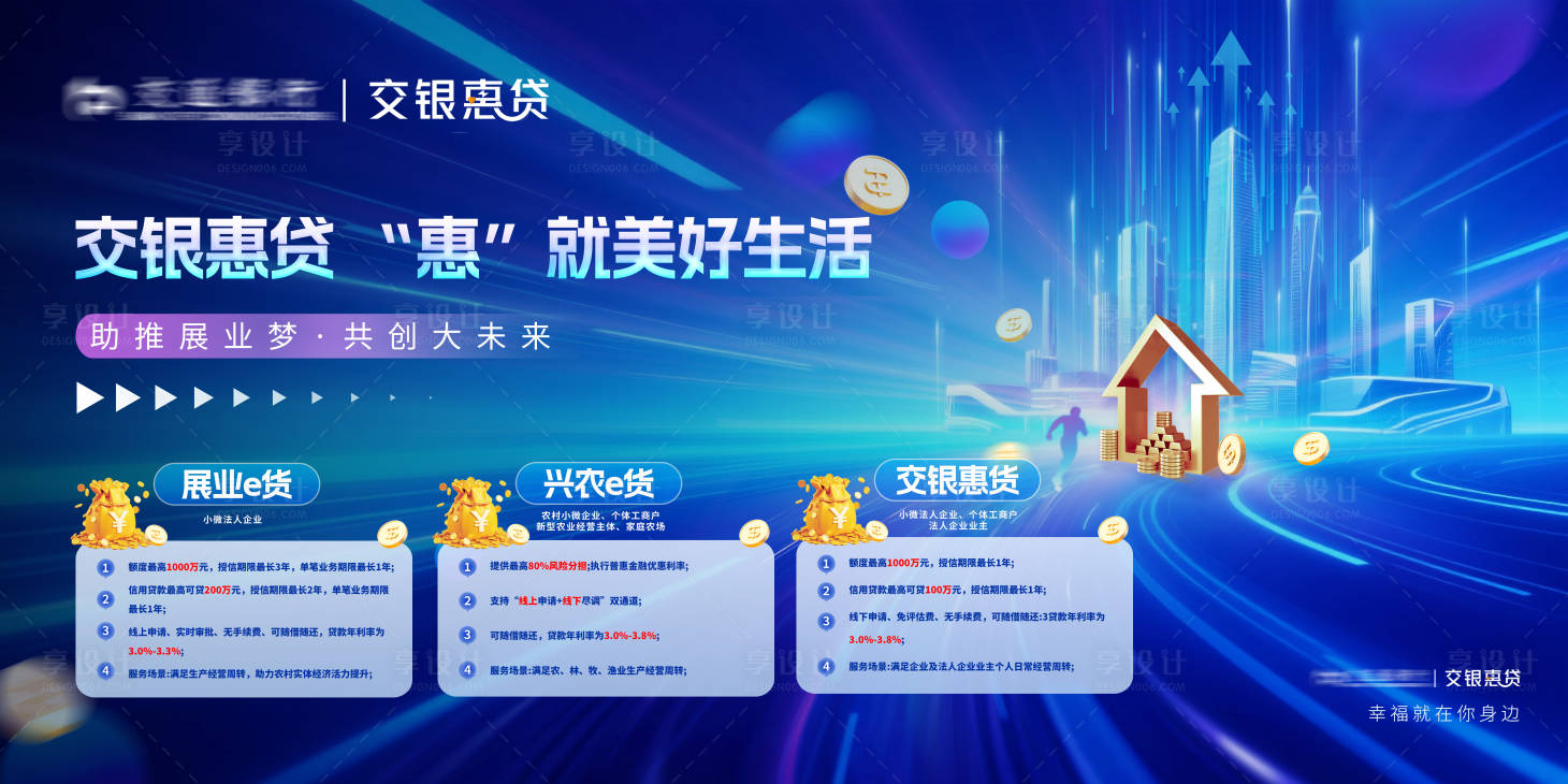 源文件下载【享设计】搜索编号：76200033524664207【银行助农海报】