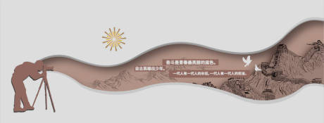 源文件下载【享设计】搜索编号：67850033460358916【少年宫文化墙背景板】