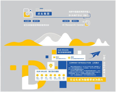 源文件下载【享设计】搜索编号：85190033740126636【企业品牌文化墙设计】