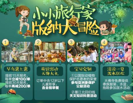 源文件下载【享设计】搜索编号：81300033403437505【版纳旅游活动背景板】